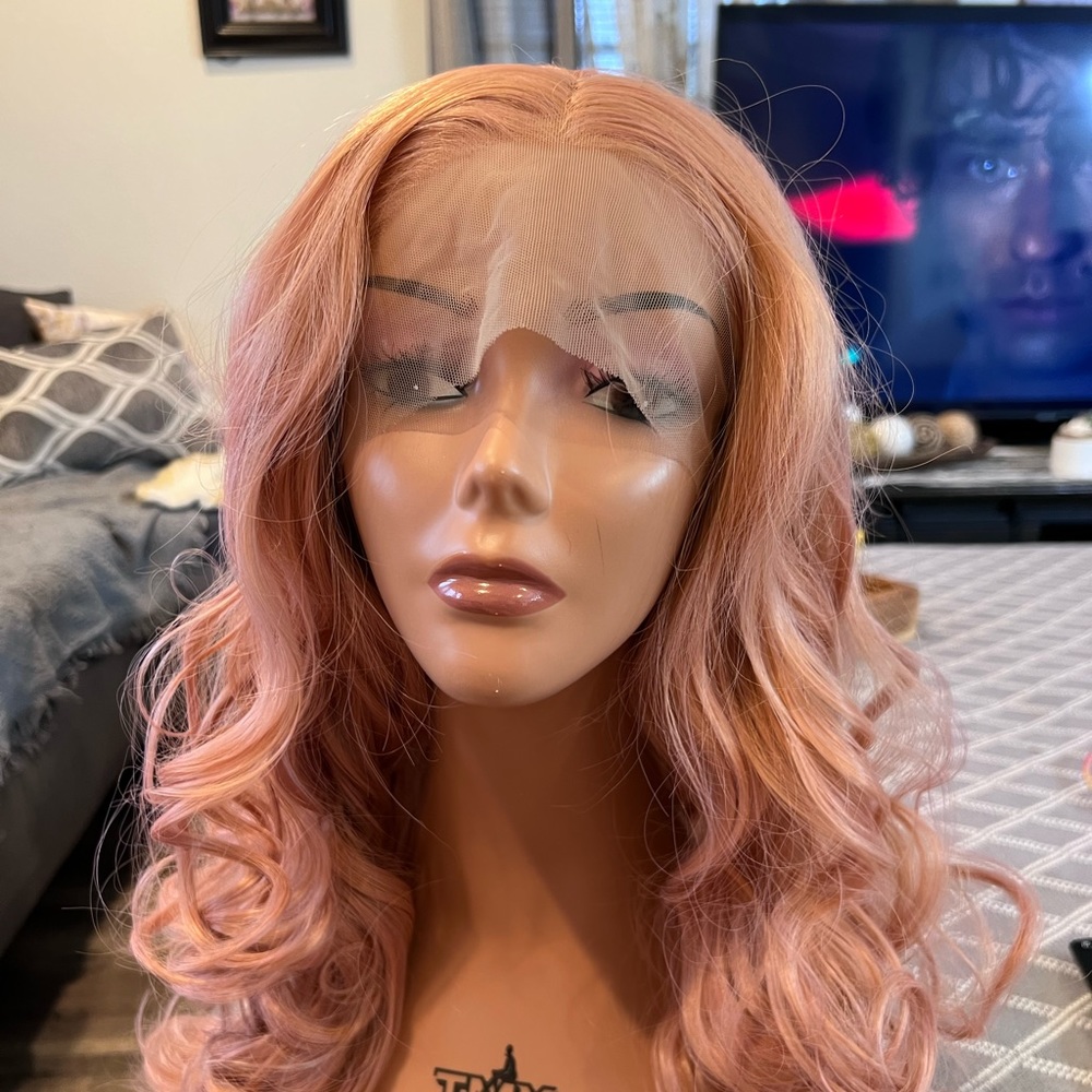 Synthetic front lace wigs